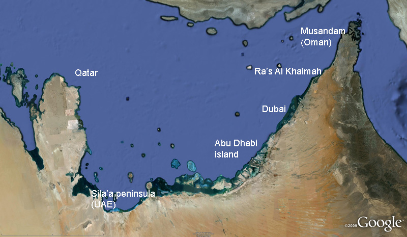 uae coast